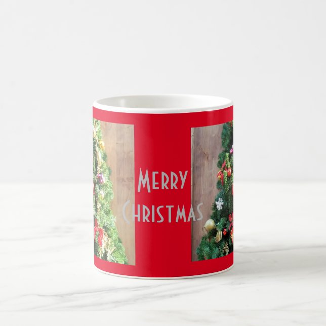 Caneca De Café Árvore de Natal decorada (Centro)