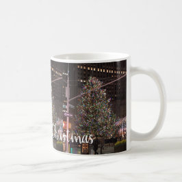 Caneca De Café Árvore de Natal do Centro Rockefeller Nova Iorque