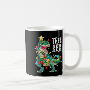 Caneca De Café Árvore de Natal do Dinossauro da Mais Maravilhosa