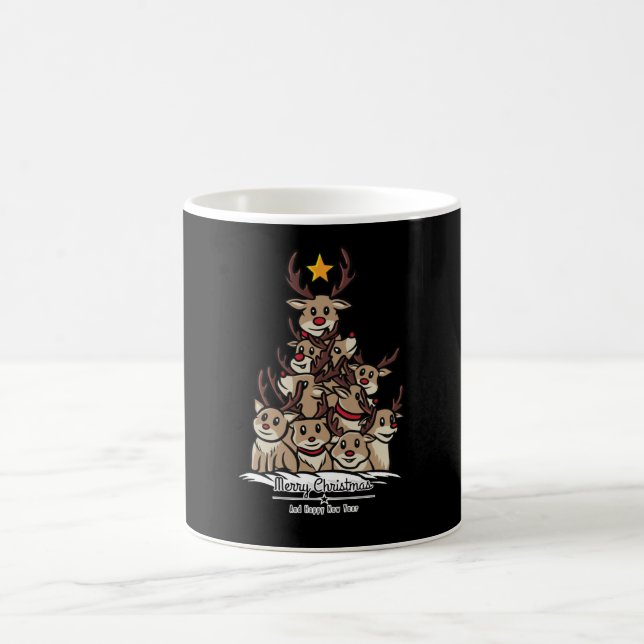 Caneca De Café Árvore de Natal dos Veados (Centro)
