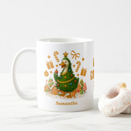 Caneca De Café Árvore de Natal Engraçado | Comemorações