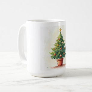 Caneca De Café Árvore de Natal. Feliz Natal!