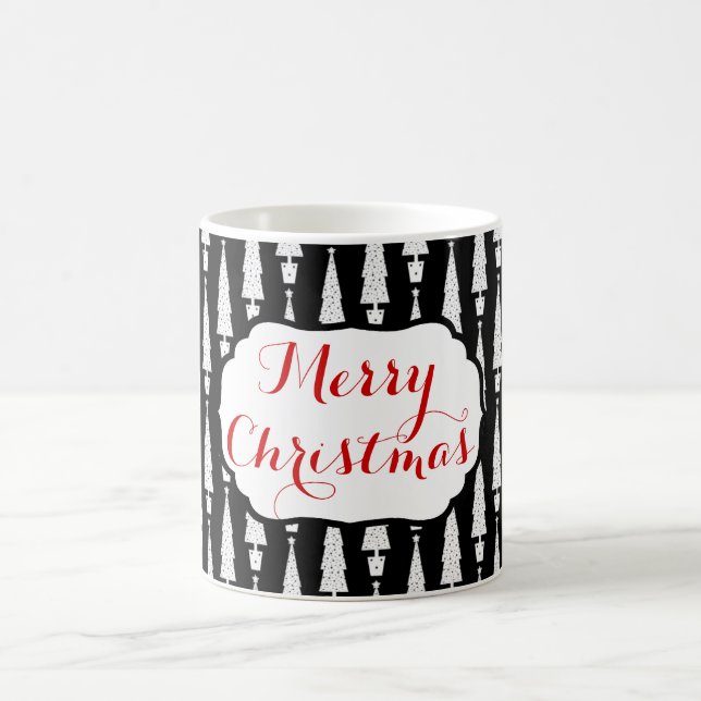 Caneca De Café Árvore de Natal / Feliz Natal (Centro)