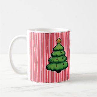 Caneca de Café Árvore de Natal Fofa