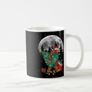Caneca De Café Árvore de Natal Grande Luzes Xmas Meninos Sasqua