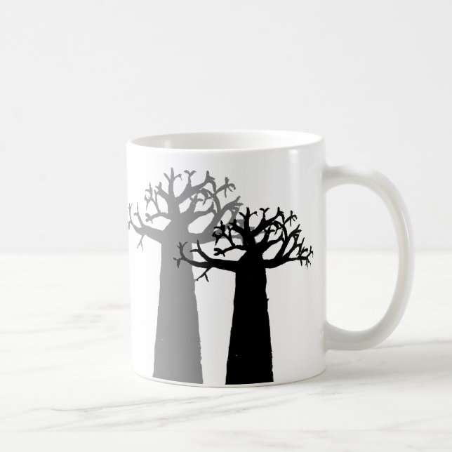 Caneca De Café Árvore do Baobab (Direita)