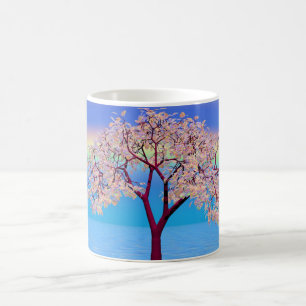 Caneca De Café Árvore do Flor