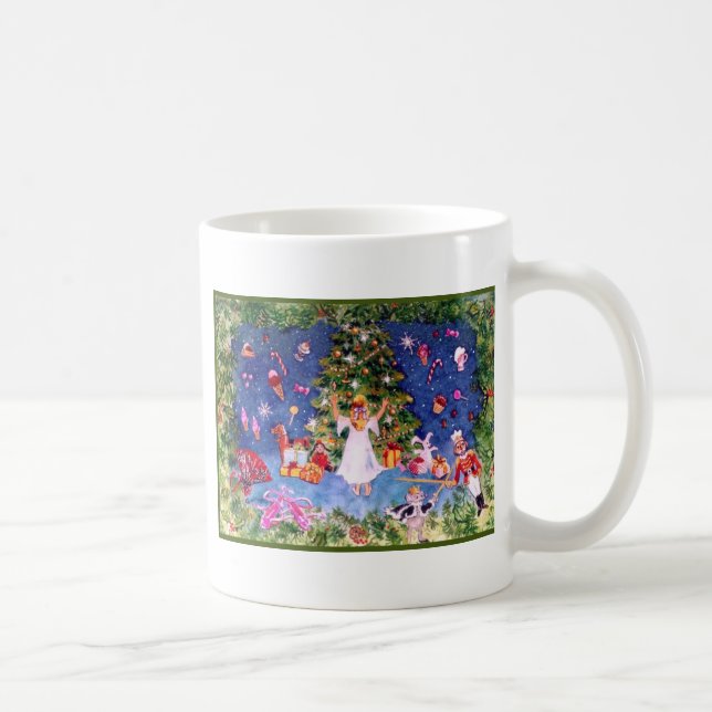 Caneca De Café Árvore do Nutcracker (Direita)