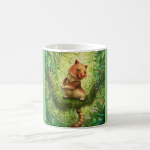 Caneca De Café Árvore Selvagem da Selva Kangaroo Mug
