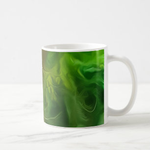 Caneca De Café Árvore Verde Clara de Sonho de Mug