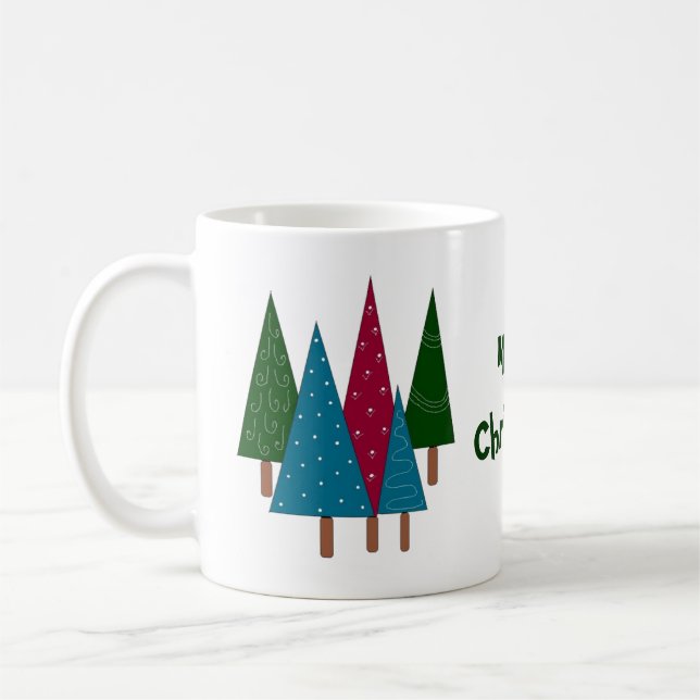 Caneca De Café Árvores Caprichosas (Esquerda)