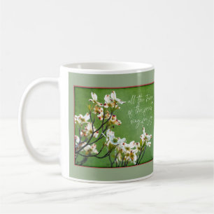 Caneca De Café Árvores da floresta cantam de alegria Cornizo