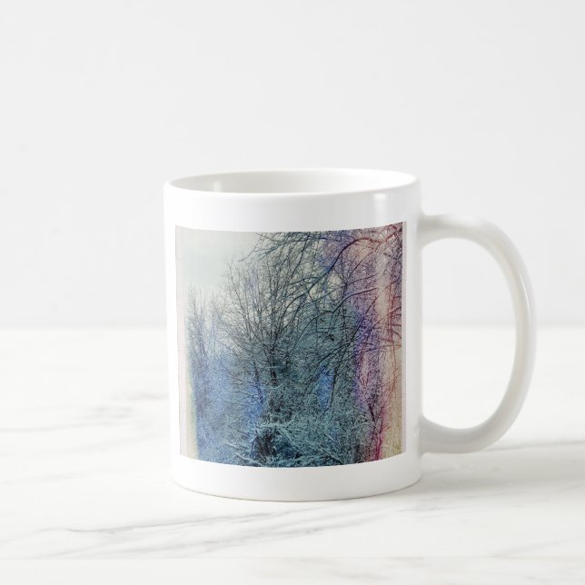 Caneca De Café Árvores de inverno (Direita)