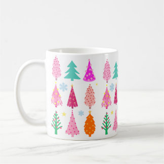 Caneca De Café Árvores de Natal