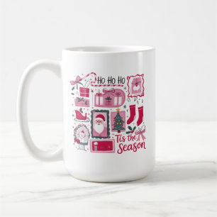 Caneca De Café Árvores de Natal Xmas É a Temporada de Férias do P