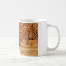 Caneca De Café Árvores de ouro