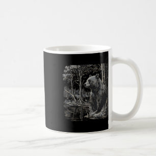 Caneca De Café Árvores Natureza Selvagem Ursos Animais do Exterio