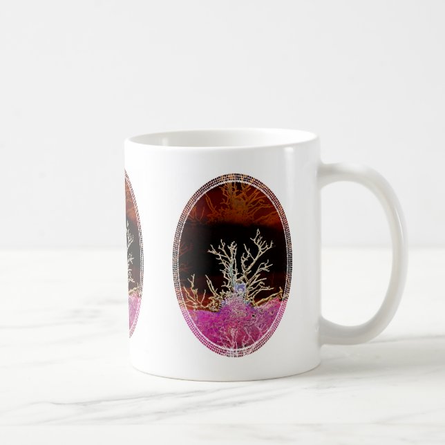 CANECA DE CAFÉ ÁRVORES PARA INVERNO (Direita)