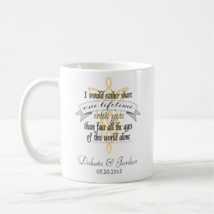 Caneca De Café Arwen "One Lifetime With You" Cita Com Banner