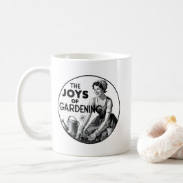 Caneca De Café As Alegrias do Jardinagem