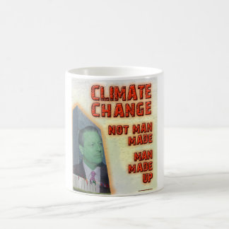 Caneca De Café As alterações climáticas são homem compo