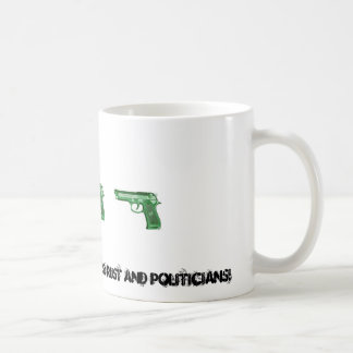 CANECA DE CAFÉ AS ARMAS TÊM 2 INIMIGOS!