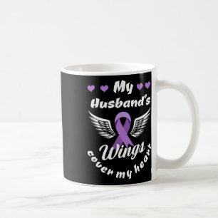 Caneca De Café As Asas do Meu Marido Cobrem a Consciência do Over
