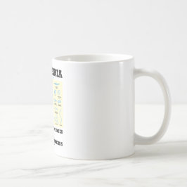 Caneca De Café As bactérias alguns são inimigos & alguns são