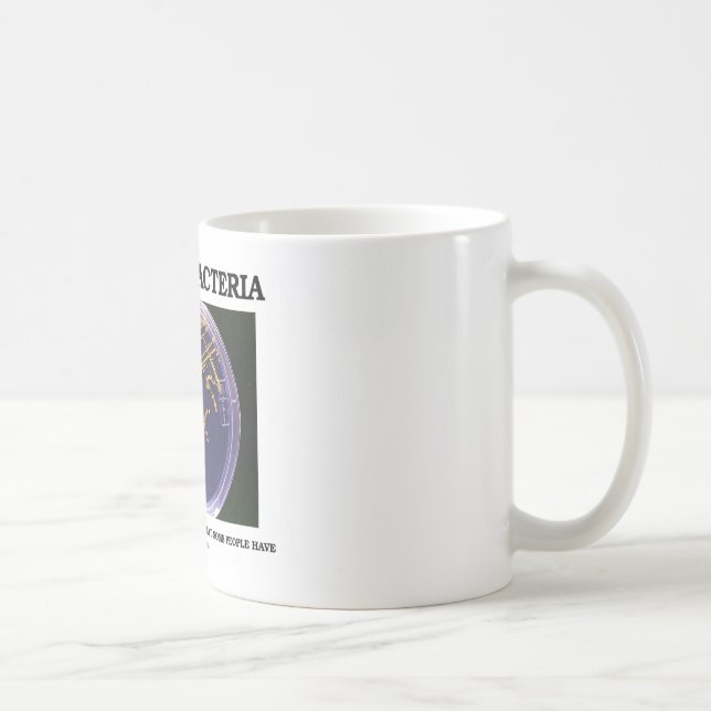 Caneca De Café As bactérias do apoio cultivam frequentemente (Direita)