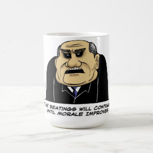 Caneca De Café As batidas continuarão