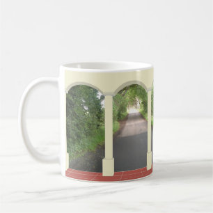 Caneca De Café As bordas escuras
