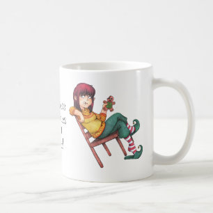 Caneca De Café As calorias do Natal não contam! Feriado