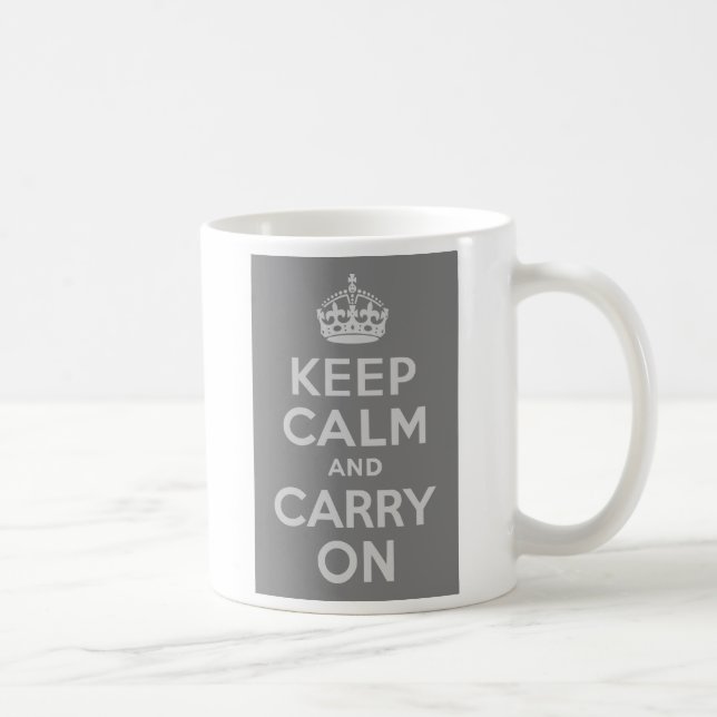 Caneca De Café As Cinzas leves mantêm-se calmas e mantêm-se ligad (Direita)