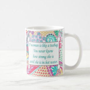 Caneca De Café As citações inspiradas, mulher de A são como um