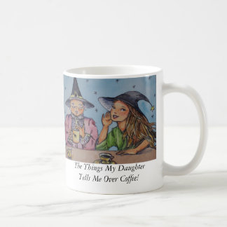 Caneca De Café As coisas minha filha dizem-me sobre…