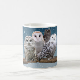 Caneca De Café As Corujas