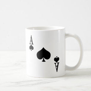 Caneca De Café Ás de Espadas