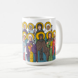 Caneca De Café As Deaconess Adoradas por Deus