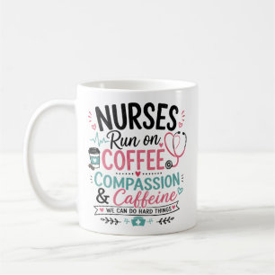 Caneca De Café As Enfermeiras Funcionam com Compassividade e Cafe
