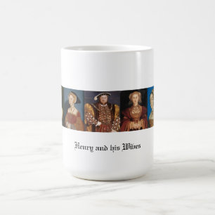 Caneca De Café As esposas de Henry VIII