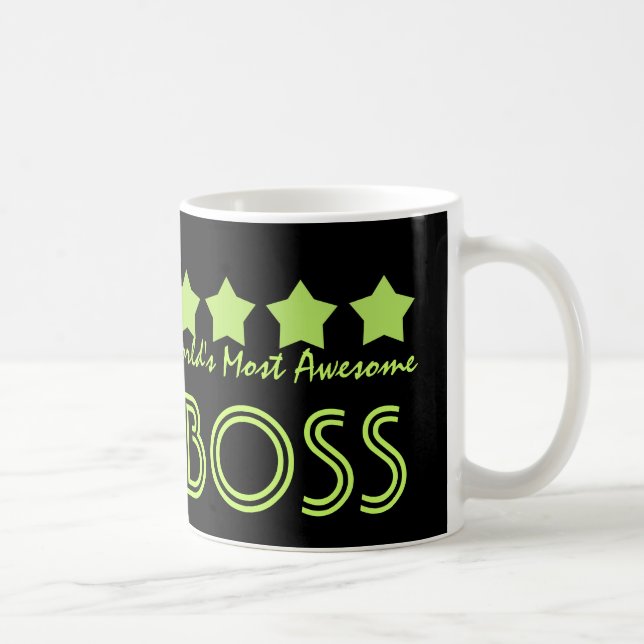 Caneca De Café As estrelas as mais impressionantes do VERDE LIMÃO (Direita)