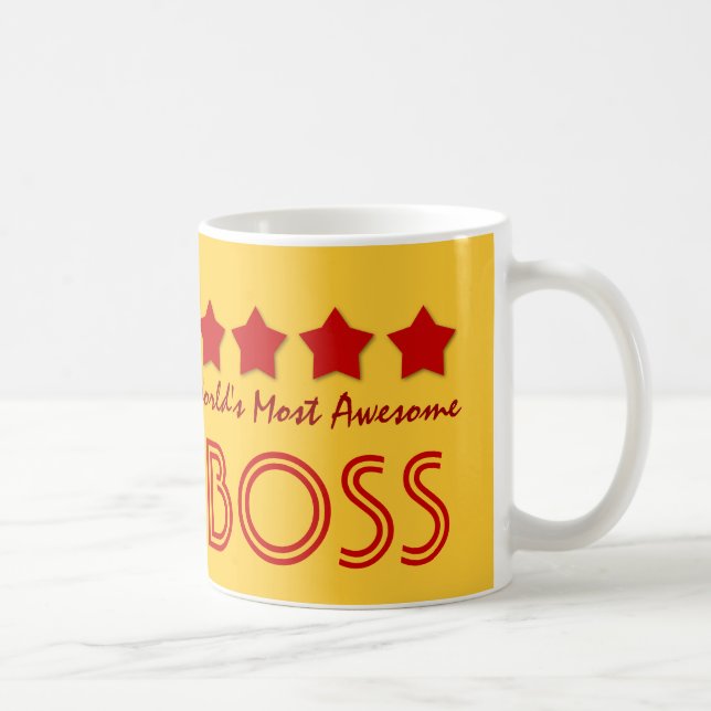 Caneca De Café As estrelas as mais impressionantes do VERMELHO do (Direita)