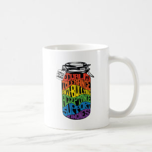 Caneca De Café As etiquetas são para a camisa da igualdade dos