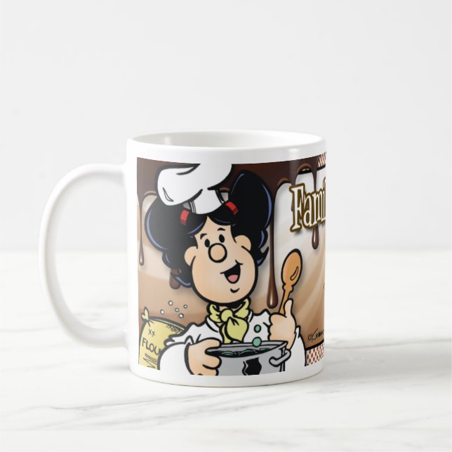 Caneca De Café As famílias são como o Fudge (Esquerda)