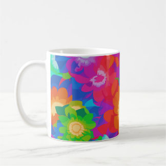 Caneca De Café As Flores das Cores 