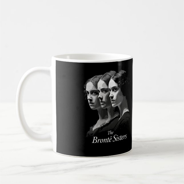Caneca De Café As Irmãs Brontë (Esquerda)