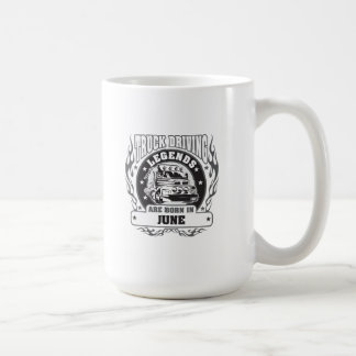Caneca De Café As Legendas De Condução De Caminhões Estão A Nasce