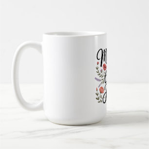 Caneca De Café As mães pintam a tela da vida com esperança