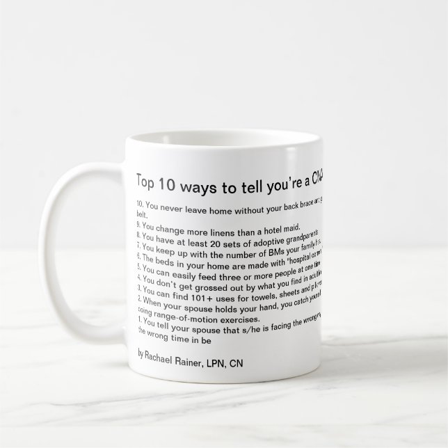 Caneca De Café As maneiras da parte superior 10 de dizê-lo são (Esquerda)