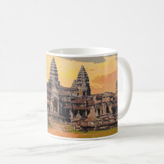 Caneca De Café As Maravilhas do Angkor Wat: Uma Jornada Fotográfi